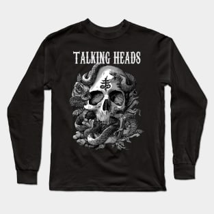 TALKING HEADS BAND DESIGN Long Sleeve T-Shirt